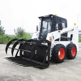 LaGV Skid Steer Hay Bucket Grapple